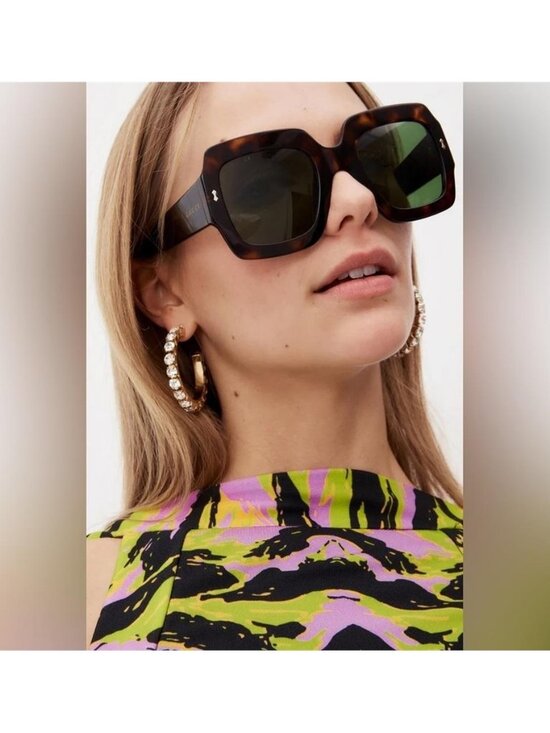New - GUCCI GG1111S-002 53 Sunglass Unisex BIO ACETAT Sunglasses main image 9